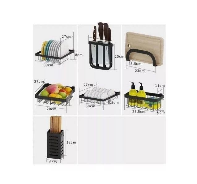 Rack Escurridor Seca Plato 85CM