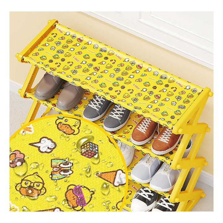 Zapatero Zig Zag de 4 niveles horizontal