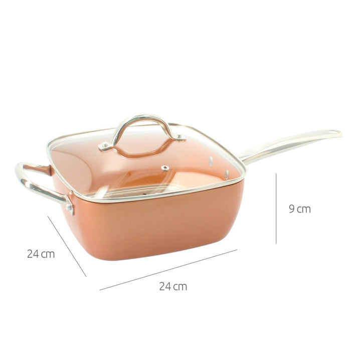 OLLA Y SARTEN 2 EN 1 CUADRADA