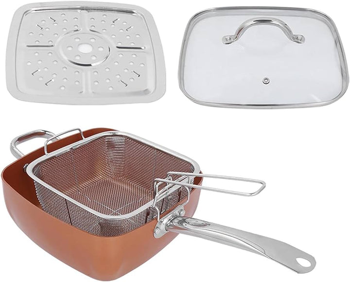 OLLA Y SARTEN 2 EN 1 CUADRADA