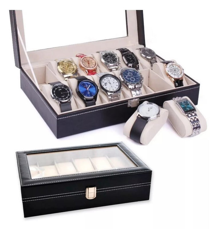 Organizador de Relojes Deluxe (12 puestos)